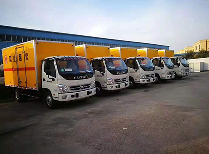 玉树爆破器材运输车